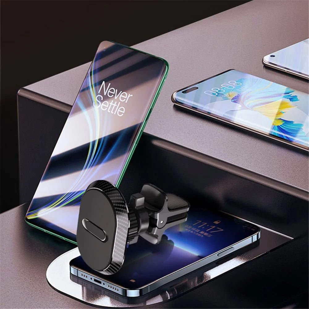 ZOS-B076 Magnetic Car Phone Mount Vehicle Air Vent Phone Holder 360-Degree Rotating Magnetic Stand - 6