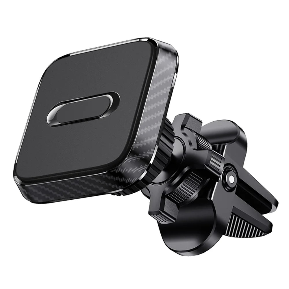 ZOS-B077 Magnetic Car Phone Mount Vehicle Air Vent Phone Holder 360-Degree Rotating Square Magnetic Stand - 1