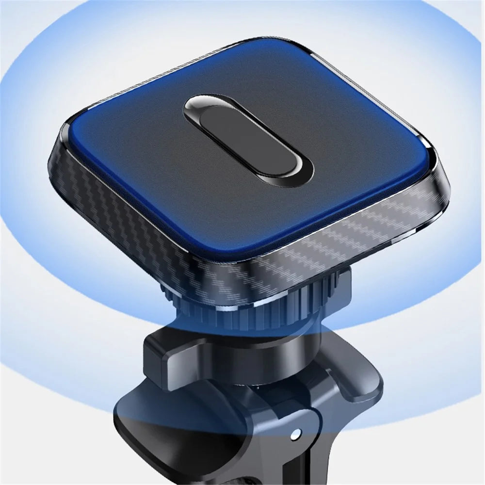 ZOS-B077 Magnetic Car Phone Mount Vehicle Air Vent Phone Holder 360-Degree Rotating Square Magnetic Stand - 5
