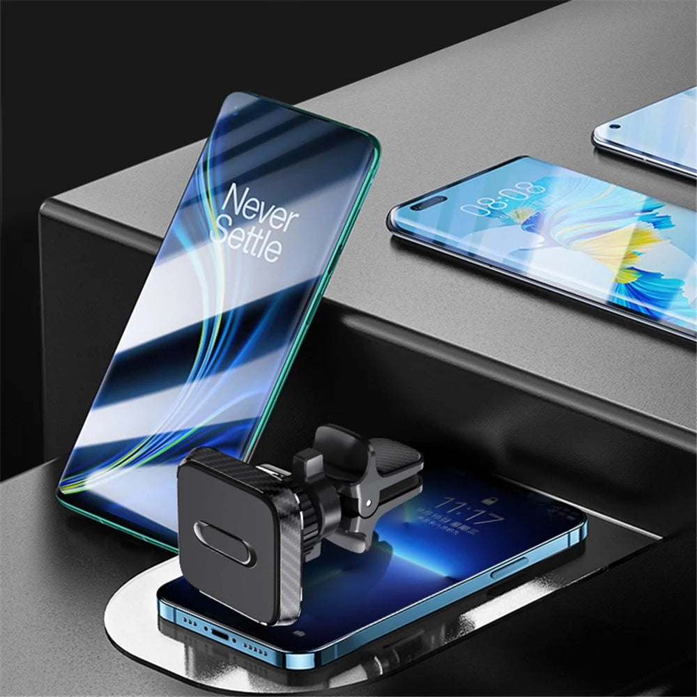 ZOS-B077 Magnetic Car Phone Mount Vehicle Air Vent Phone Holder 360-Degree Rotating Square Magnetic Stand - 7