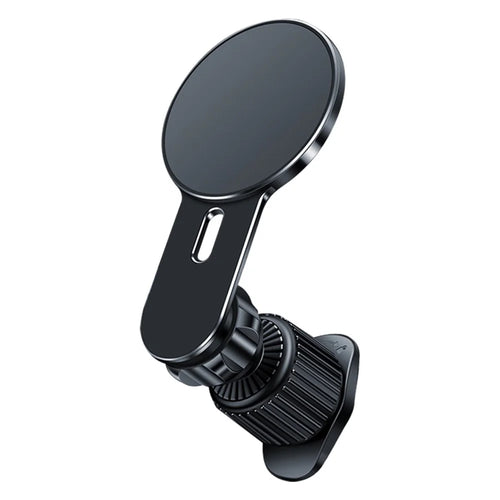 Car Air Vent Mount Magnetic Phone Holder Stand 360 Degrees Rotating Cellphone Bracket with 2 Magnetic Sheets - Black - 1