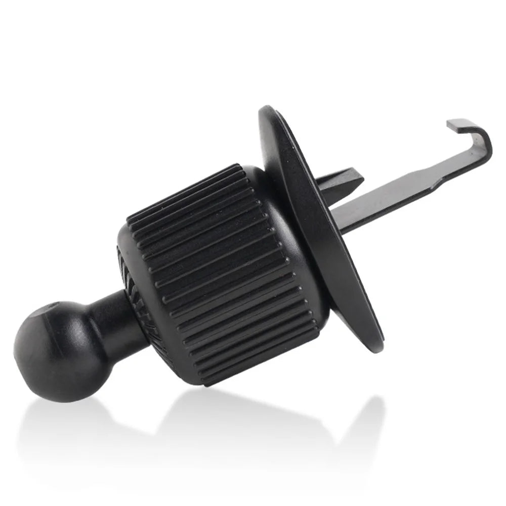 Car Air Vent Mount Magnetic Phone Holder Stand 360 Degrees Rotating Cellphone Bracket with 2 Magnetic Sheets - Black - 4
