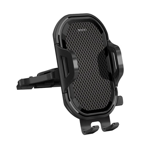 YESIDO C84 Car CD Slot Mobile Phone Holder 360 Degrees Rotating Cellphone Bracket - 1