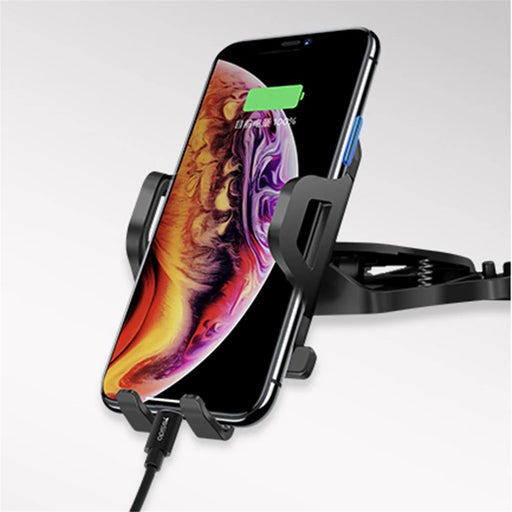 YESIDO C84 Car CD Slot Mobile Phone Holder 360 Degrees Rotating Cellphone Bracket - 2