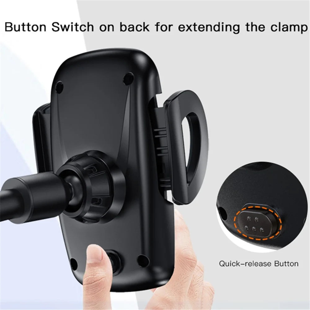 YESIDO C108 40cm Car Bendable Arm Smartphone Bracket Windshield Sucker Mount Cell Phone Holder with Mini Support - 5