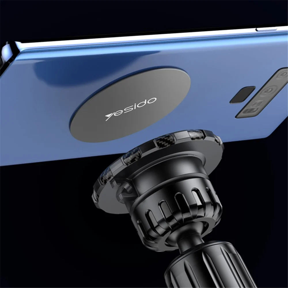 YESIDO C154 Car Air Vent Mount Magnetic Phone Holder 360 Degrees Rotating Cellphone Stand - 5