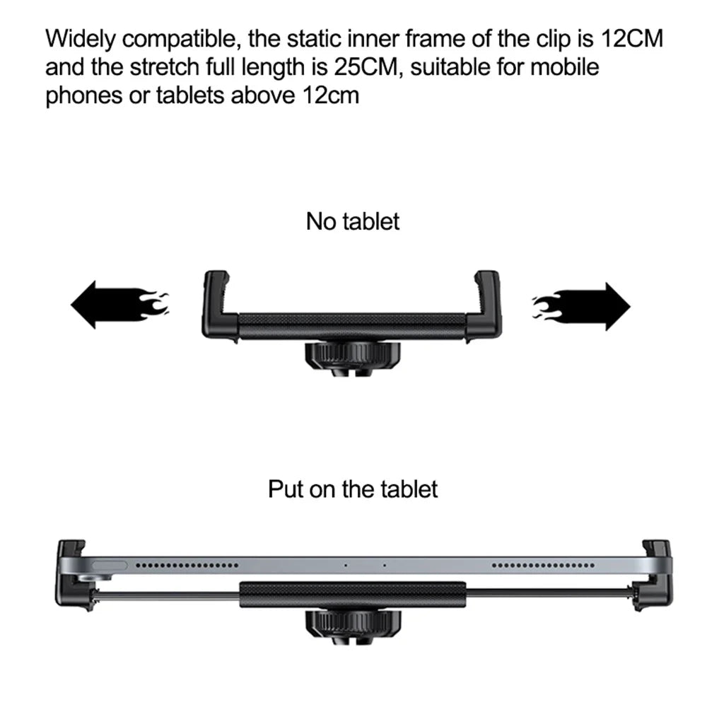YESIDO C171 Suction Cup Mount Car Holder Dashboard Bracket for Phone and Tablet 4.7-12 Inch - 3