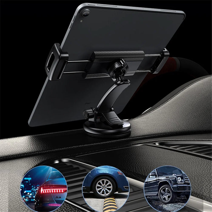 YESIDO C171 Suction Cup Mount Car Holder Dashboard Bracket for Phone and Tablet 4.7-12 Inch - 7