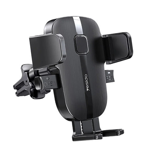 YESIDO C162 Air Outlet Car Phone Holder Bracket 360 Degree Rotatable Cellphone Stand - 1
