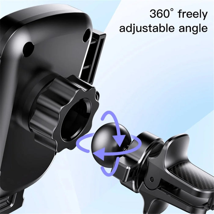 YESIDO C162 Air Outlet Car Phone Holder Bracket 360 Degree Rotatable Cellphone Stand - 7