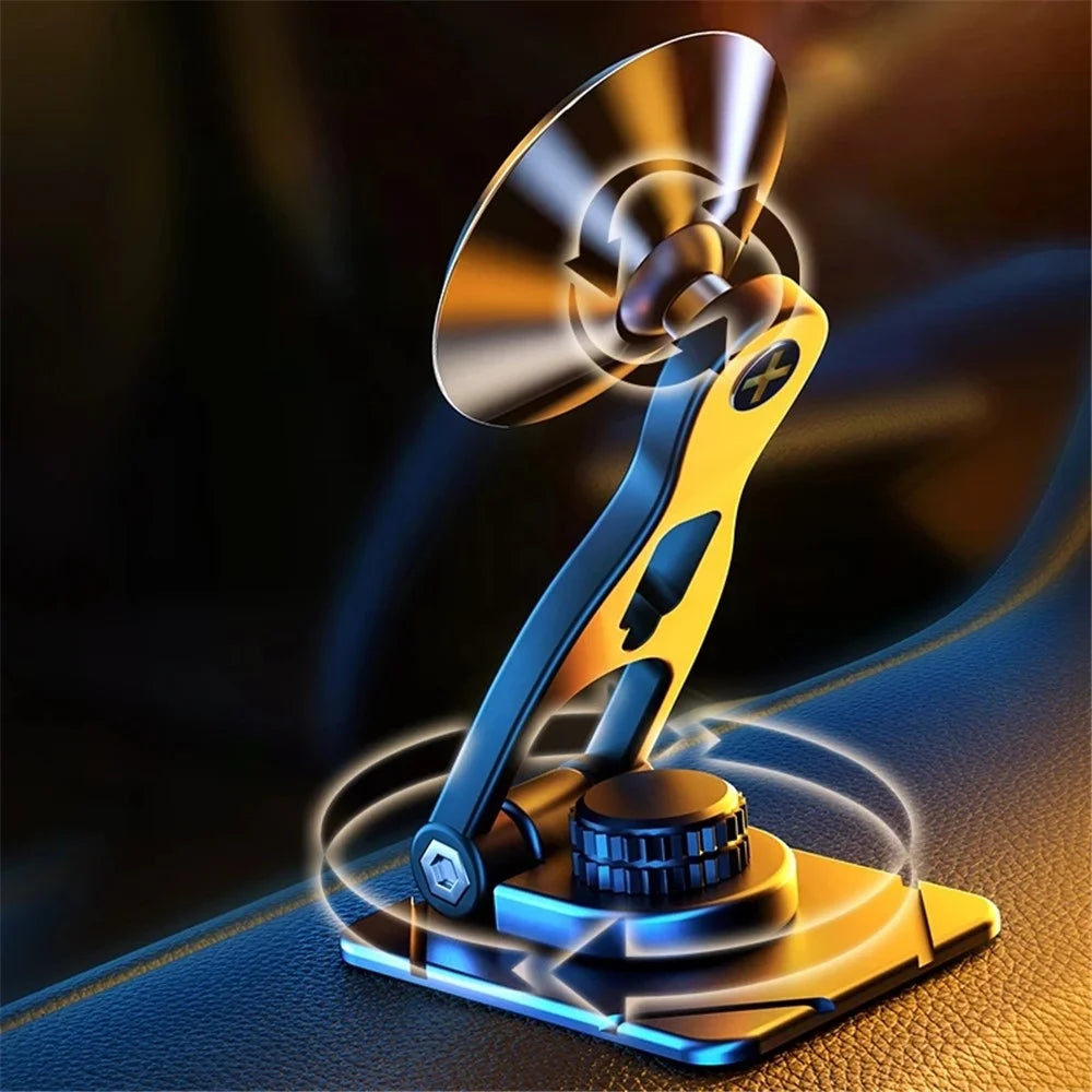 ZHILANG CA5 Car Suspension Screen 360 Degree Rotatable Adhesive Mount Magnetic Phone Holder - 3
