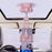 LANPARTE UBA-P1 Tablet Holder Car Windshield Strong Suction Cup Mount Bracket Universal for iPad Samsung Galaxy Tab without Telescopic Pipe - Pink - 5
