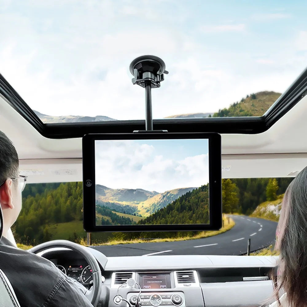 LANPARTE VMA-P1 Car Dashboard Windshield Tablet Mount Holder Adjustable Window Stand for iPad, Cell Phones - 4