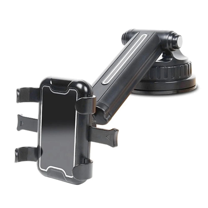 X227 Universal Car Dashboard Phone Holder 360-degree Adjustable Cell Phone Mount Stand with Clamp - 1