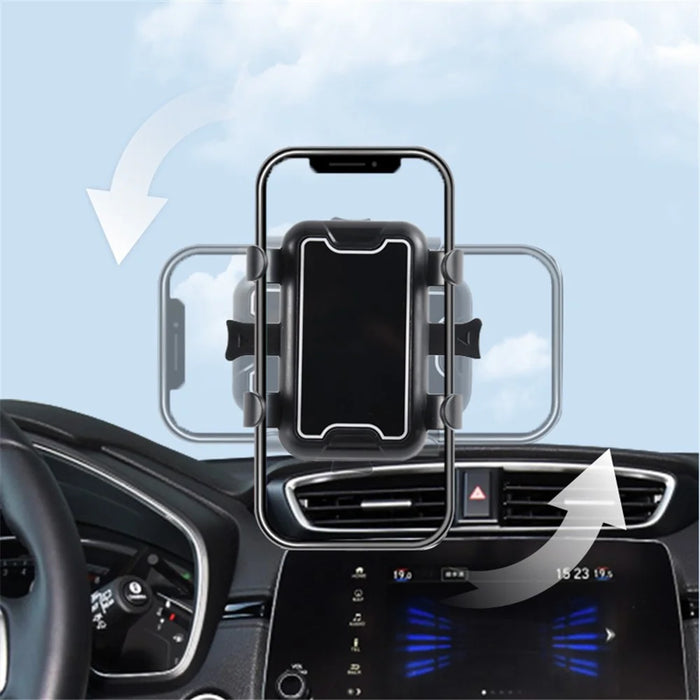 X227 Universal Car Dashboard Phone Holder 360-degree Adjustable Cell Phone Mount Stand with Clamp - 4