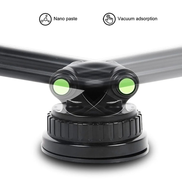 X227 Universal Car Dashboard Phone Holder 360-degree Adjustable Cell Phone Mount Stand with Clamp - 7