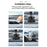 X0666 Multifunction Car Dashboard Phone Holder Adjustable Windshield Cell Phone Mount for Vehicles, Trucks - 7