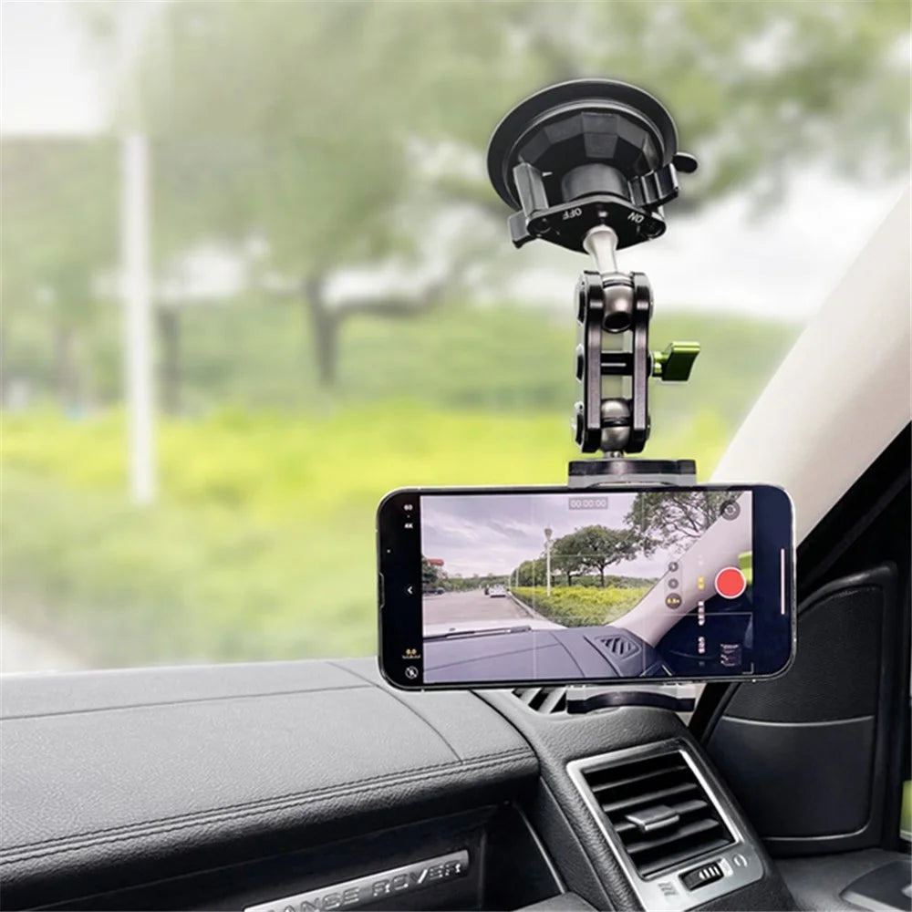 LANPARTE SC-B2 Suction Cup Base with Ball for Vehicle Windshields - 20mm Ball - 3