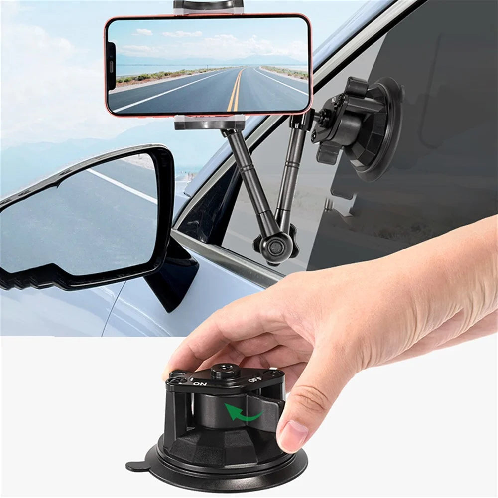 LANPARTE SC-B2 Suction Cup Base with Ball for Vehicle Windshields - 20mm Ball - 4