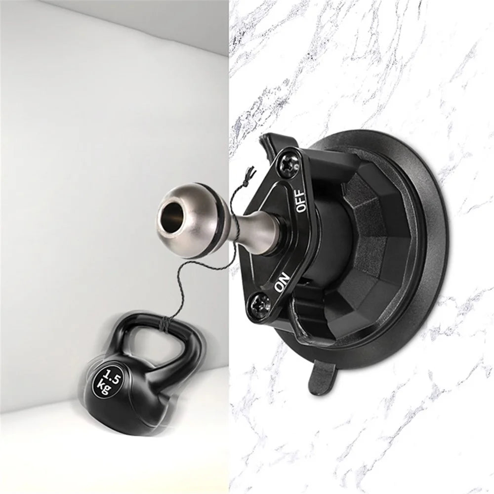 LANPARTE SC-B2 Suction Cup Base with Ball for Vehicle Windshields - 20mm Ball - 5