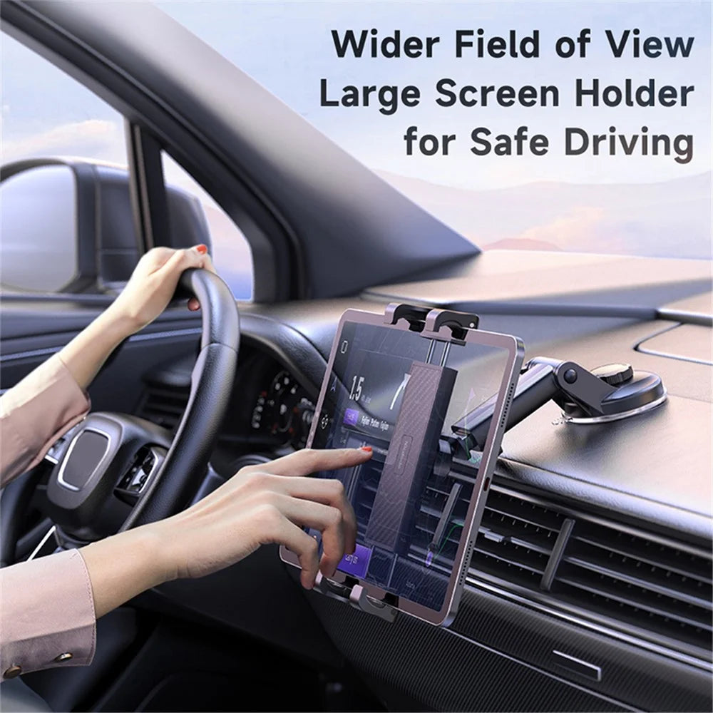 MCDODO CM-4310 MDD Car Dashboard Suction Cup Phone Holder Telescopic Adjustable Tablet Bracket - Black - 3
