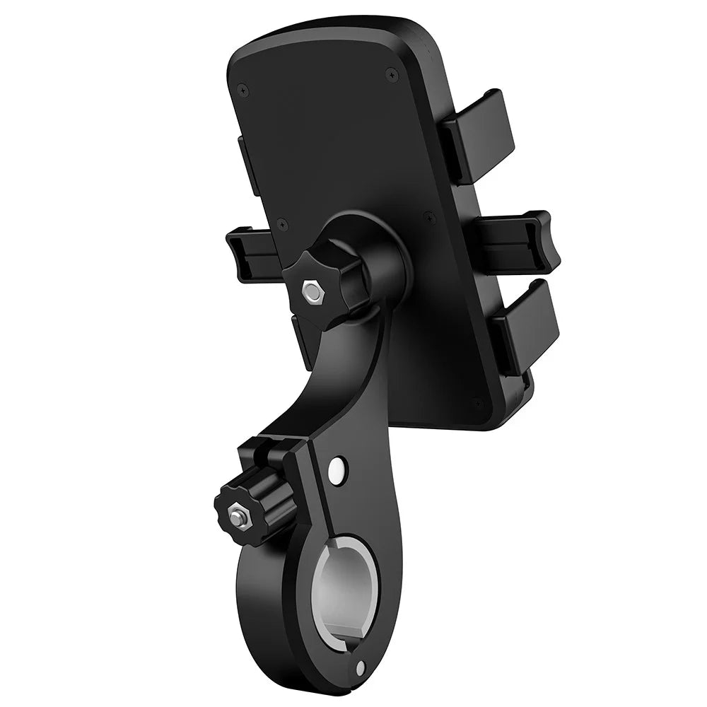 QX23 ABS E-Bike Phone Holder Bicycle Motorcycle Handlebar Mount Cellphone Bracket - 2