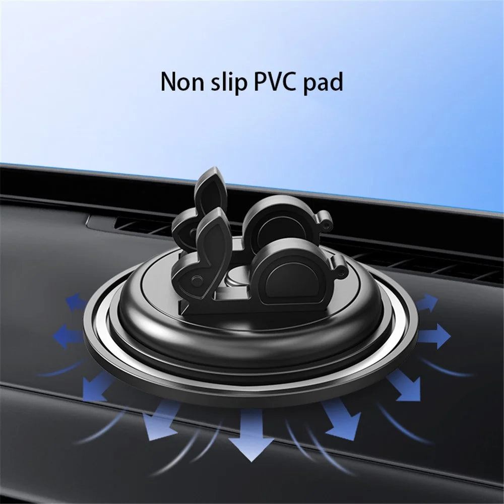 Stable Car Phone Holder Waterproof Smartphone Stand Mount Anti-Slip PVC Mat for SUV Truck Dashboard - 3