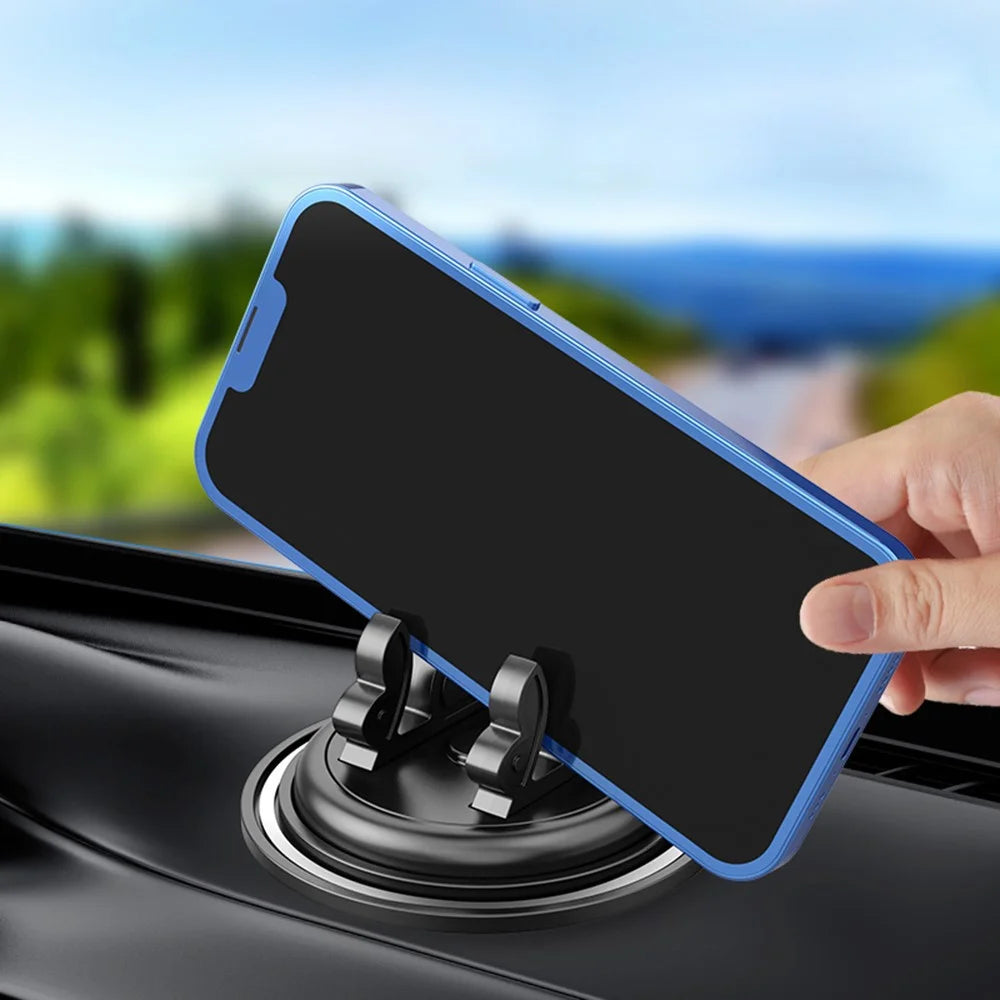 Stable Car Phone Holder Waterproof Smartphone Stand Mount Anti-Slip PVC Mat for SUV Truck Dashboard - 7