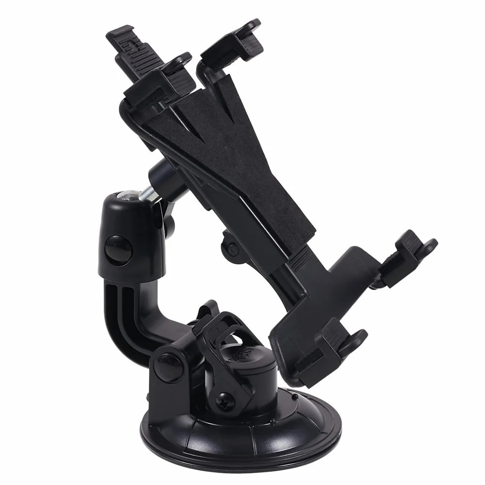 KIMGADA H53+C023+H09 Car Seat Headrest Mount Tablet Holder Stand Cradle with Suction Cup Base - 1