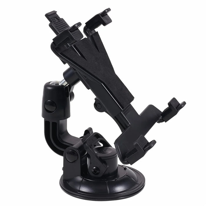 KIMGADA H53+C023+H09 Car Seat Headrest Mount Tablet Holder Stand Cradle with Suction Cup Base - 1