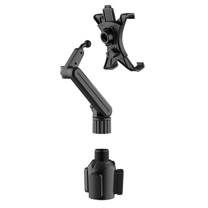 CUP-B17 Car Cup Holder Tablet Mount Universal Long Neck Car Cup Mini PC Holder 2 Shaft Rotating Tablets Car Mount - 6
