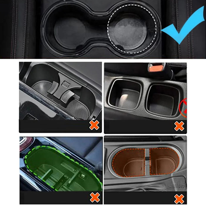 CUP-B17 Car Cup Holder Tablet Mount Universal Long Neck Car Cup Mini PC Holder 2 Shaft Rotating Tablets Car Mount - 7