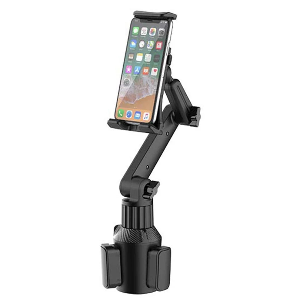 CUP-B16 Car Cup Holder Phone Mount Universal Long Neck 2 Shaft Rotating Cell Phones Car Cup Mount - 2