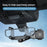 R009 Multifunctional Car Rearview Mirror Cell Phone Mount Universal Vehicle Retractable Phone Clip Holder - Green - 4