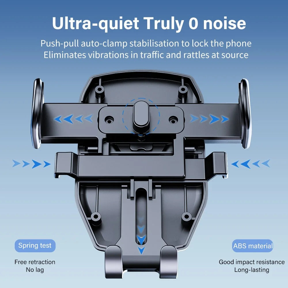 D46+101+K5 Suction Cup Car Center Console Phone Holder Universal Mobile Phone Mount Bracket with Telescopic Arm - 7