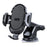 D33 Suction Cup Base Gravity Sensing Car Phone Holder Bracket with Air Vent Clip - Black - 1