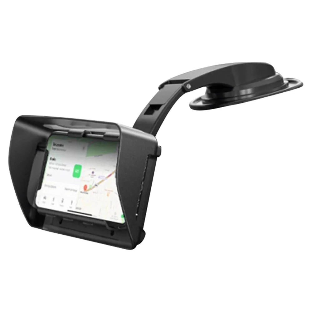 Car Dashboard Sucker Phone Holder 360° Rotatable Car Windshield Handsfree Phone Mount - Section Style - 1