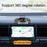 Car Dashboard Sucker Phone Holder 360° Rotatable Car Windshield Handsfree Phone Mount - Section Style - 7