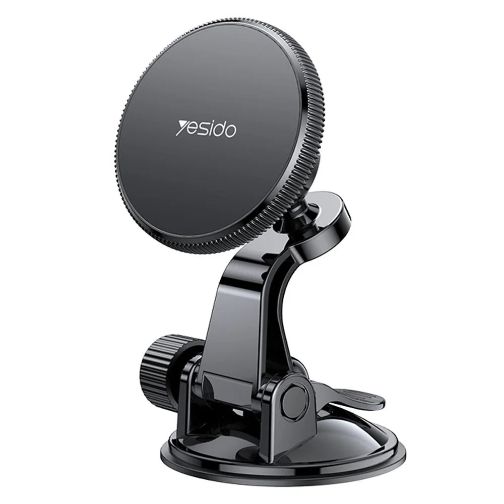 YESIDO C177 For iPhone 12 / 13 / 14 / 15 Car Suction Cup Base Phone Holder Bracket - 1