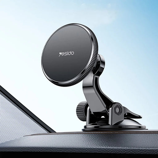 YESIDO C177 For iPhone 12 / 13 / 14 / 15 Car Suction Cup Base Phone Holder Bracket - 2