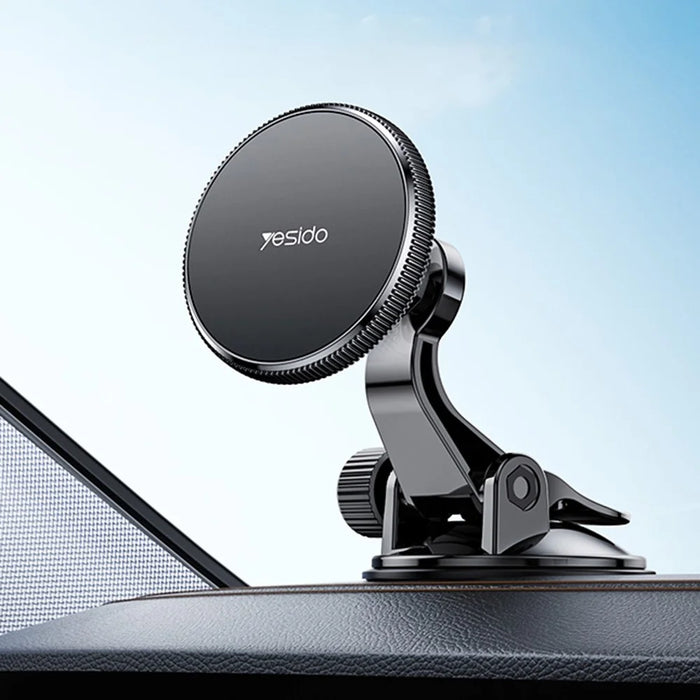 YESIDO C177 For iPhone 12 / 13 / 14 / 15 Car Suction Cup Base Phone Holder Bracket - 2
