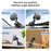 YESIDO C177 For iPhone 12 / 13 / 14 / 15 Car Suction Cup Base Phone Holder Bracket - 7