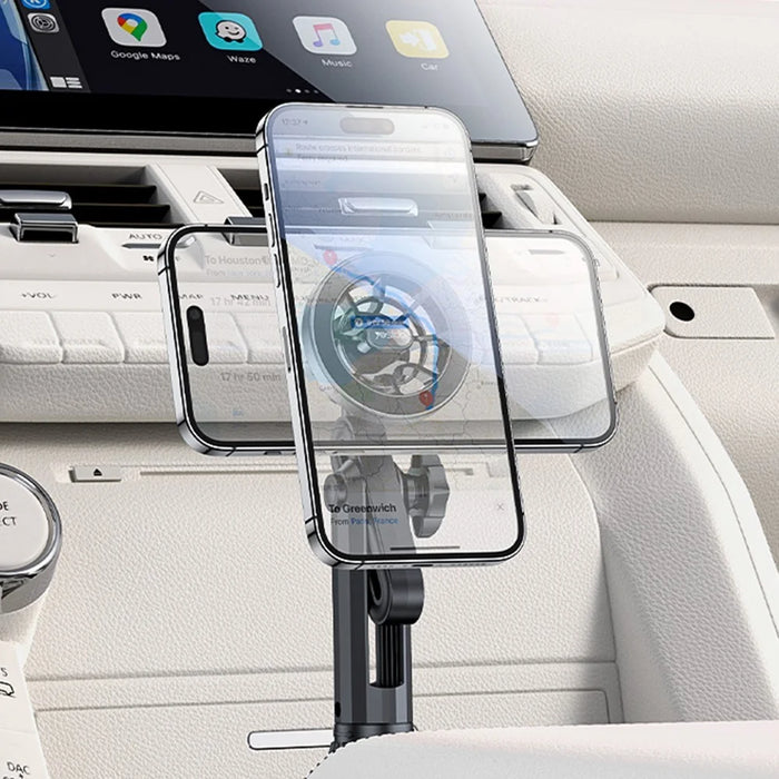 YESIDO C200 For iPhone 12 / 13 / 14 / 15 Car Cup Holder Mount Phone Bracket - 3