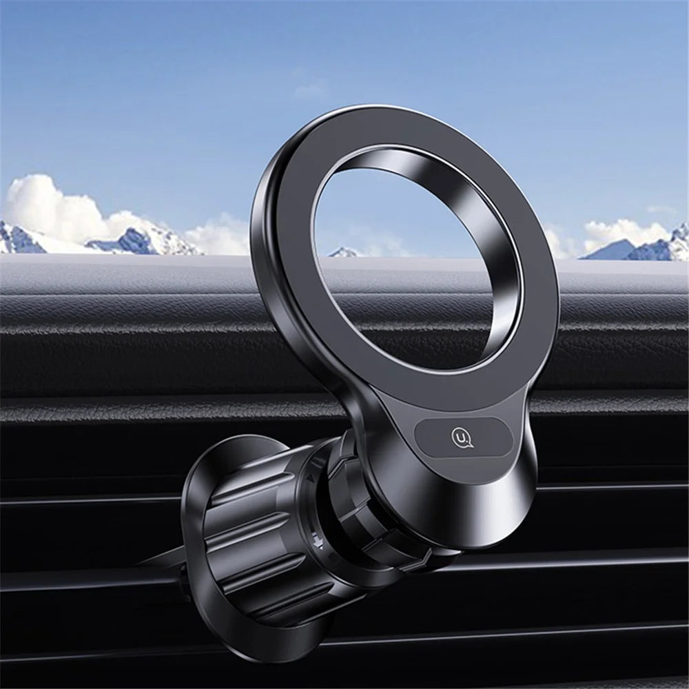 USAMS US-ZJ075 Magnetic Car Phone Holder 360-degree Rotation Air Vent Phone Mount - 6