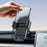 YESIDO C175 Mini Suction Cup Dashboard Phone Mount Rotating Cell Phone Holder for iPhone 16 / 16 Plus / 16 Pro / 16 Pro Max - 4
