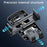 YESIDO C175 Mini Suction Cup Dashboard Phone Mount Rotating Cell Phone Holder for iPhone 16 / 16 Plus / 16 Pro / 16 Pro Max - 5