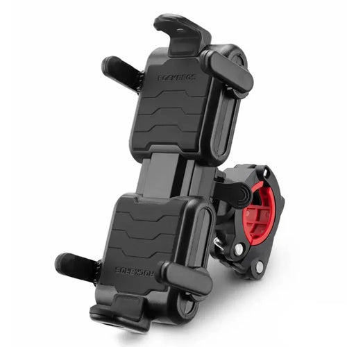 ROCKBROS Bicycle Six-Claw Cell Phone Bracket Quick Release Phone Holder for E-Bike Motorcycle - Black - 1
