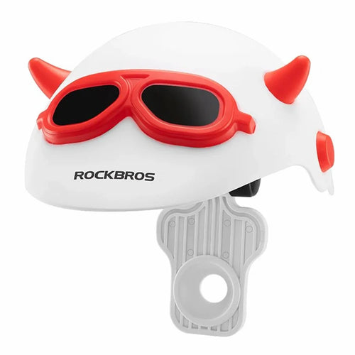 ROCKBROS HW-83 Bicycle Cell Phone Holder Shade E-Bike Motorcycle Phone Mount Sun Cap Anti Light Rain - Red - 1