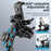 ROCKBROS 25210024 Motorcycle Cell Phone Holder Shockproof E-Bike Phone Mount for Bicycle Navigation - U-shape - 5
