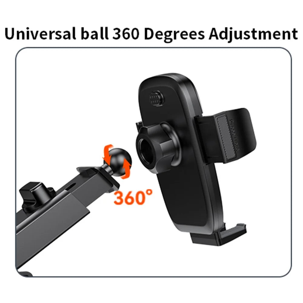 YESIDO C262 Suction Cup Phone Car Holder Retractable Long Arm Triangular Bracket - 5